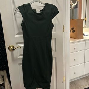 Cute green midi dress